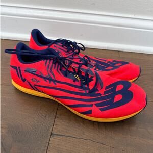New Balance XC Seven V4 Cross-Country Running Spikes Racing Shoes Red Men's 12